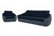 Комплект диван Спейс і крісло (синій з сизим) IMI Premium kmpl-dsps-kr-ll-88-98 фото