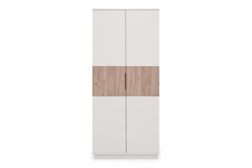 Шафа Поларо-1 (90 &times; 45 &times; 200 см, кашемір + дуб крафт сірий) md-sh-vzt-ksh-db-kr-sr фото