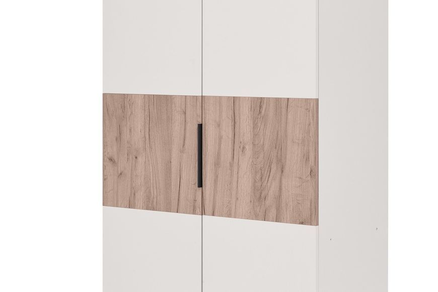 Шафа Поларо-1 (90 &times; 45 &times; 200 см, кашемір + дуб крафт сірий) md-sh-vzt-ksh-db-kr-sr фото
