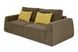 Диван Hill (117 &times; 252 см, темно-коричневий з жовтим) IMI Premium mpr-d-hll-smpl-46-15 фото