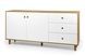 Комод UrbanOak-5 2ДВ 3ШУХ (дуб аппалачи и нимфея альба, 159x39x77 см) IMI lkmd-hg5-db-ppl-nmf-lb фото 1
